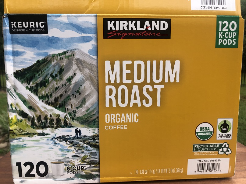 Kirkland Medium Roast Coffee Keurig Pods