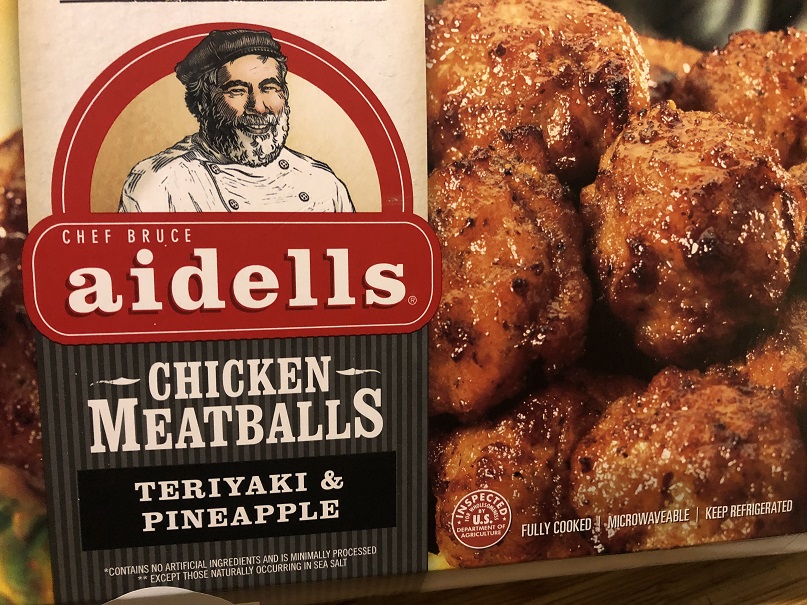 Aidell's Chicken Pineapple Teriyaki Meatballs at Costco