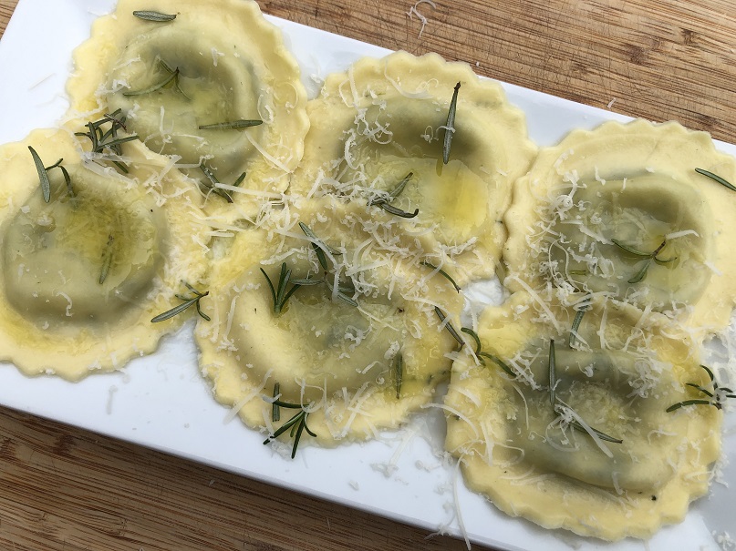 Ready to Eat Spinach and Cheese Ravioli