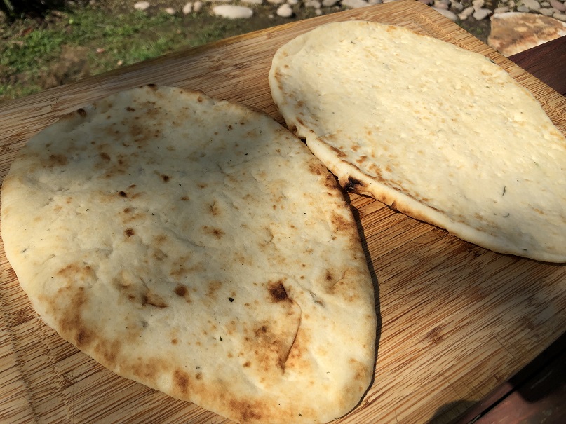 Large naan bread
