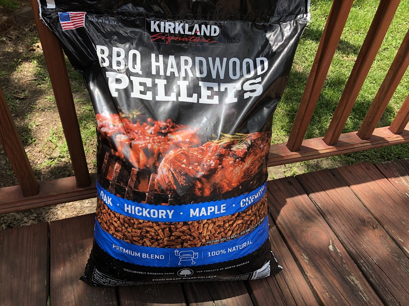 40 pound bag of Kirkland wood pellets