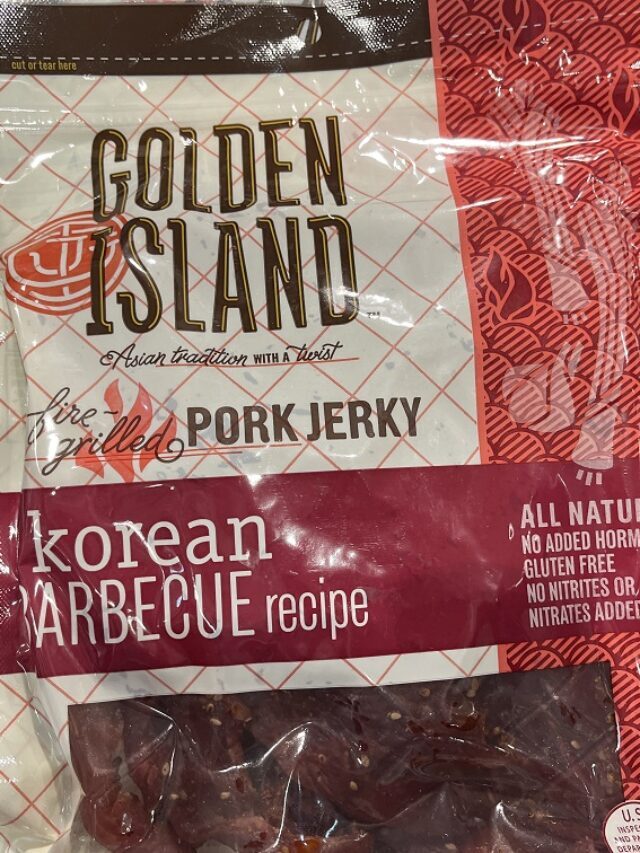 [GREAT FLAVOR] Golden Island Pork Jerky at Costco Story