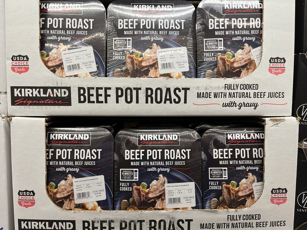 Fully Cooked Kirkland Beef Pot Roast at Costco