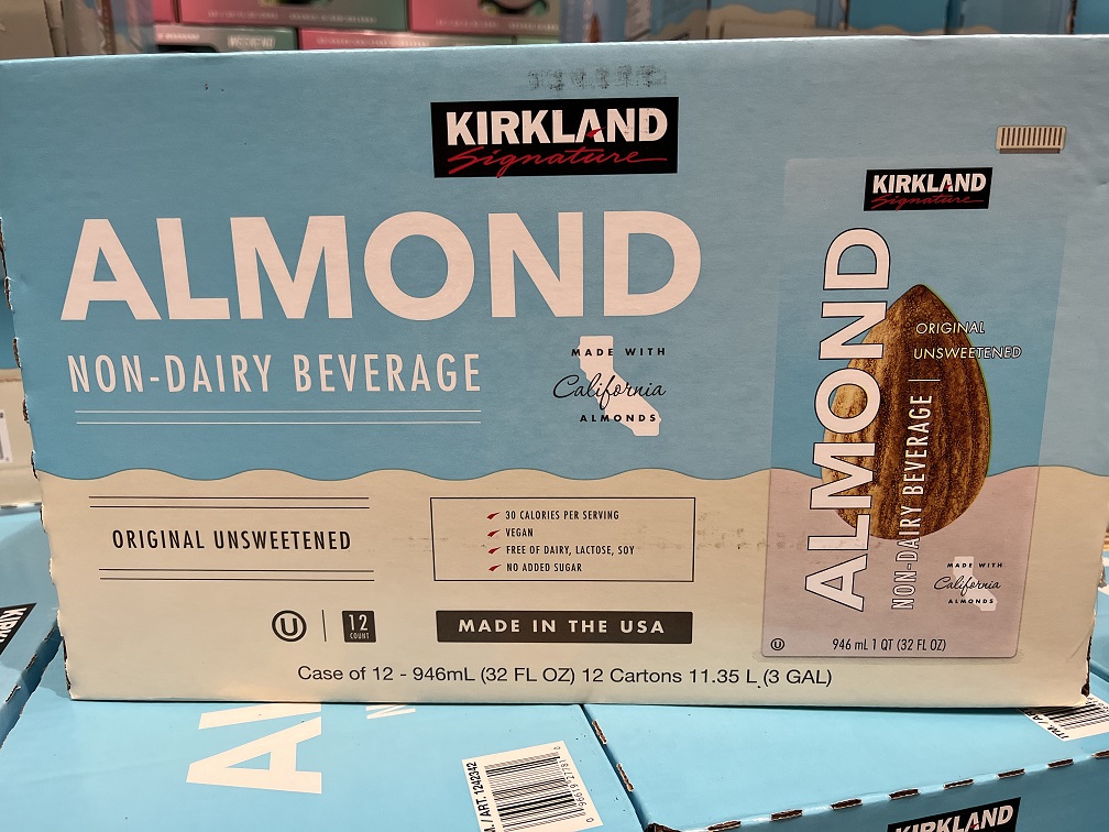 Kirkland Signature Unsweetened Almond Milk