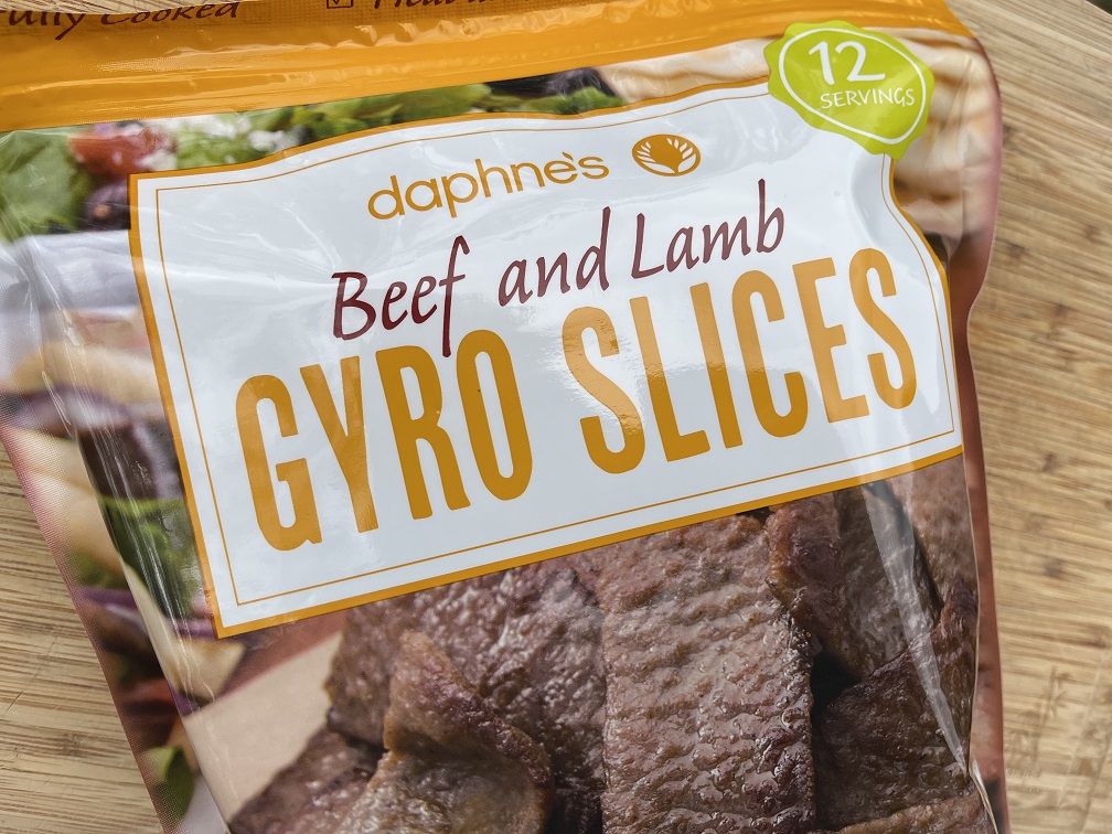 Package of Gyro Meat from Costco