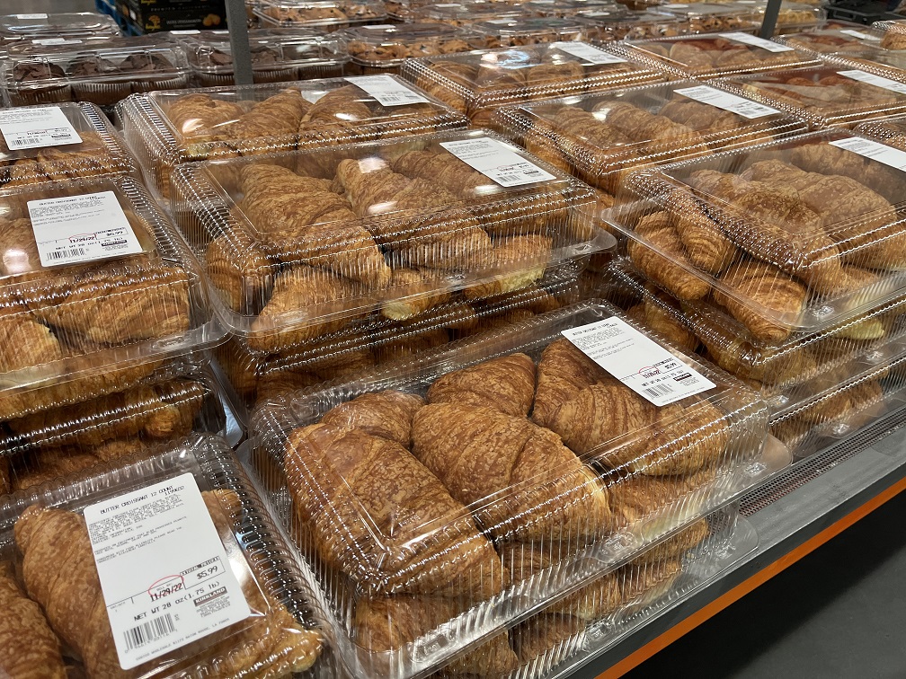 Croissant Trays at Costco