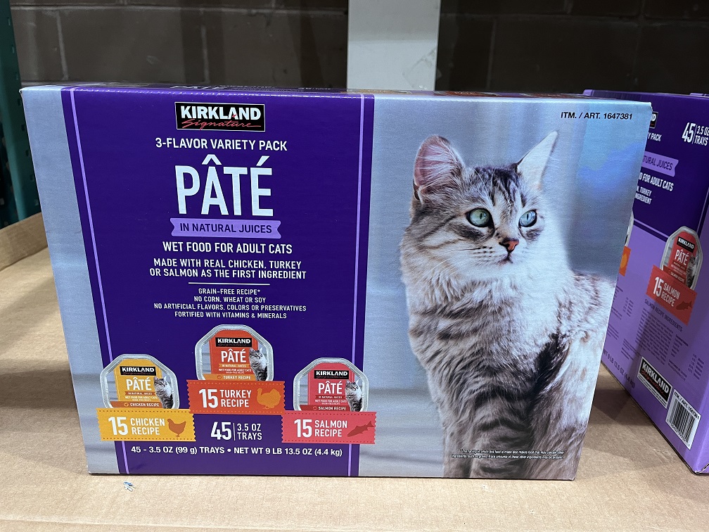 Kirkland wet hotsell cat food