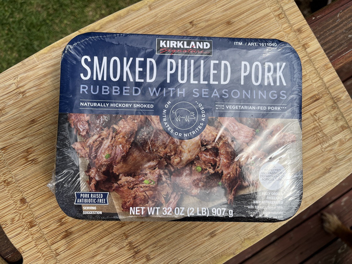 Kirkland Signature Smoked Pulled Pork from Costco