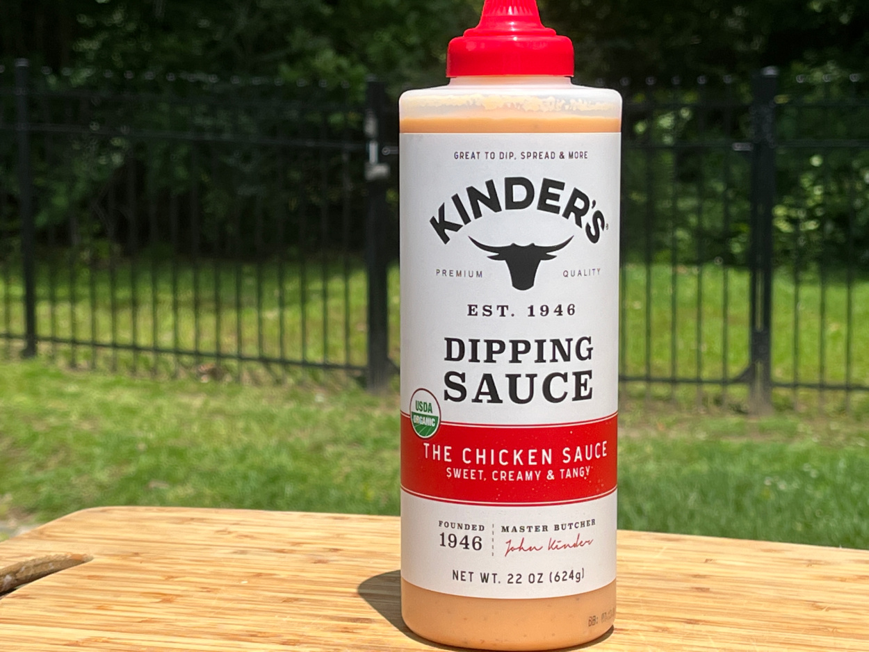 Bottle of Kinders Chicken Sauce from Costco