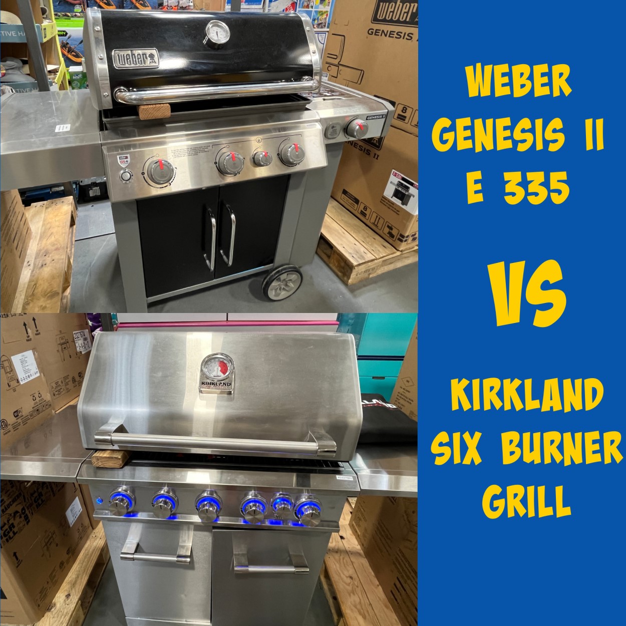 Weber Genesis vs Kirkland