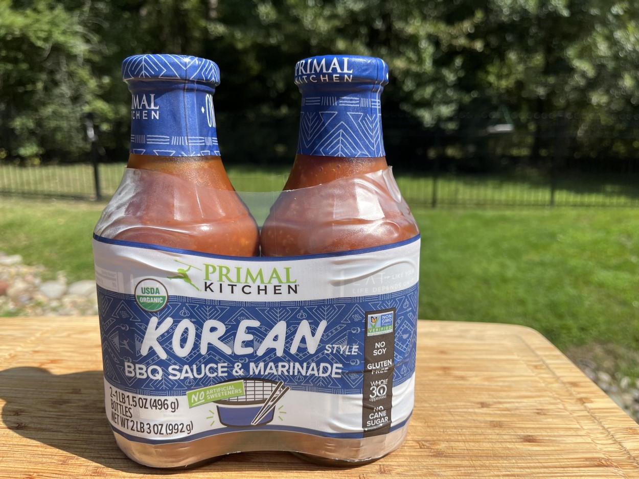 Primal Kitchen, Korean Style BBQ Sauce & Marinade. Organic Non-Gmo 17.5oz  (496g)